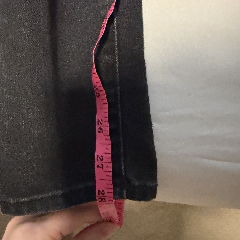 Madewell 10" High Rise Skinny Jeans Black Size 26 - Picture 4 of 9